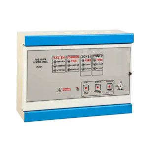 Conventional 2 Zone Fire Alarm Control Panel With Battery