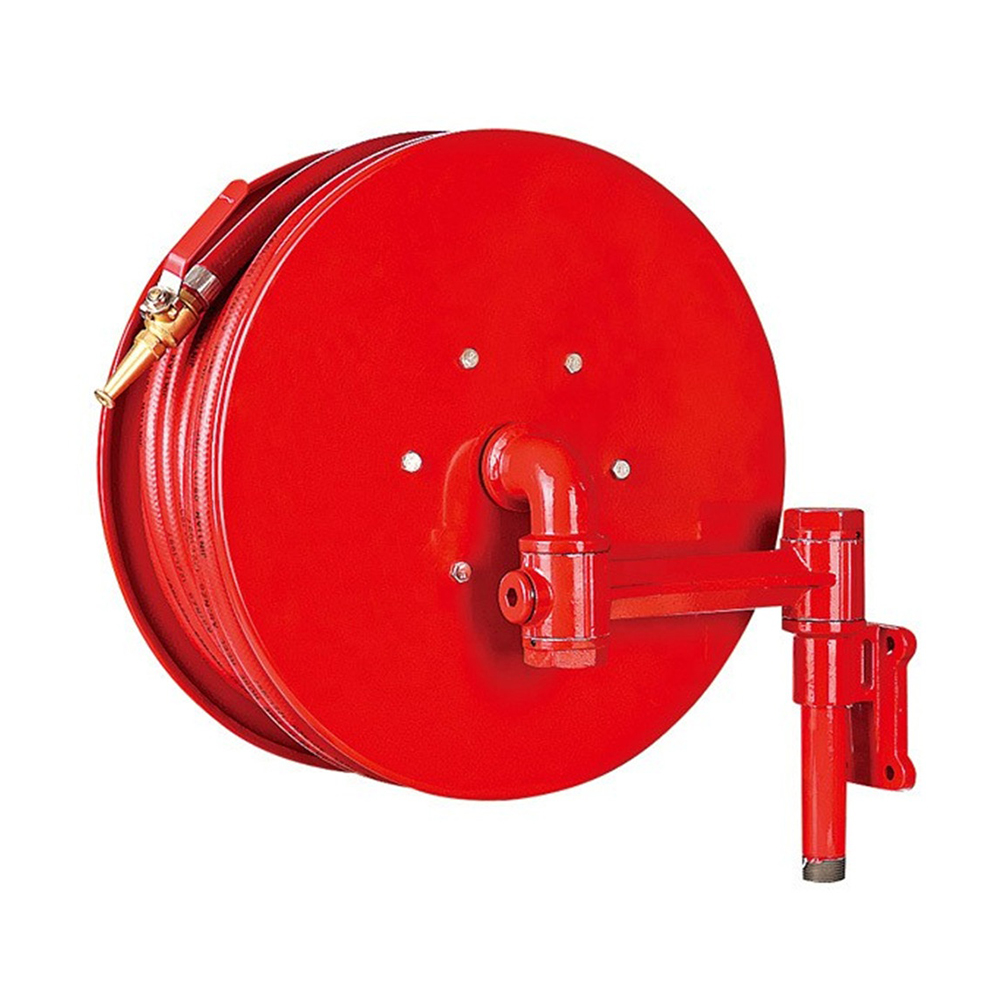 2.5″ x 30m Automatic Fire Hose Reel with Nozzle – firesouq.com