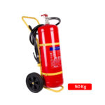50 KG DCP Trolley Fire Extinguisher, BS EN3 Orientx BRAND 40% ABC