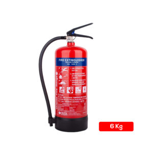 6 KG DCP Fire Extinguisher, BS EN3 Orientx BRAND 30% ABC rolling type