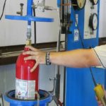 Hydrostatic Testing and Refilling OF CO2 Fire Extinguisher