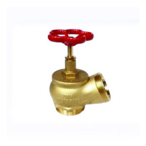 1 1/2 Inches AWG Landing Valve With 1 1/2 Inch Storz Connection, Brass Without Cap